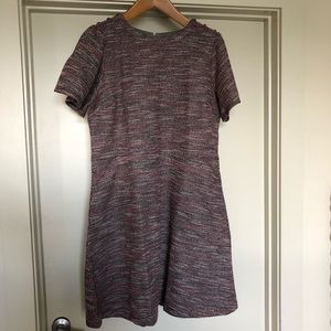 Tweed Multi-Colored Dress